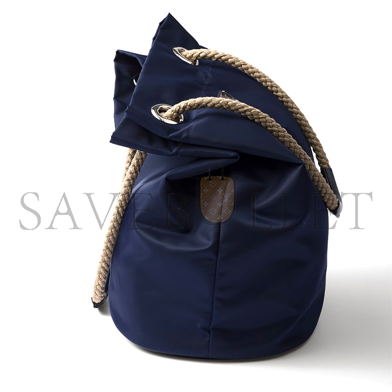 Pra*a mariner medium re-nylon tote bag 2vg133 (44*34*24cm)